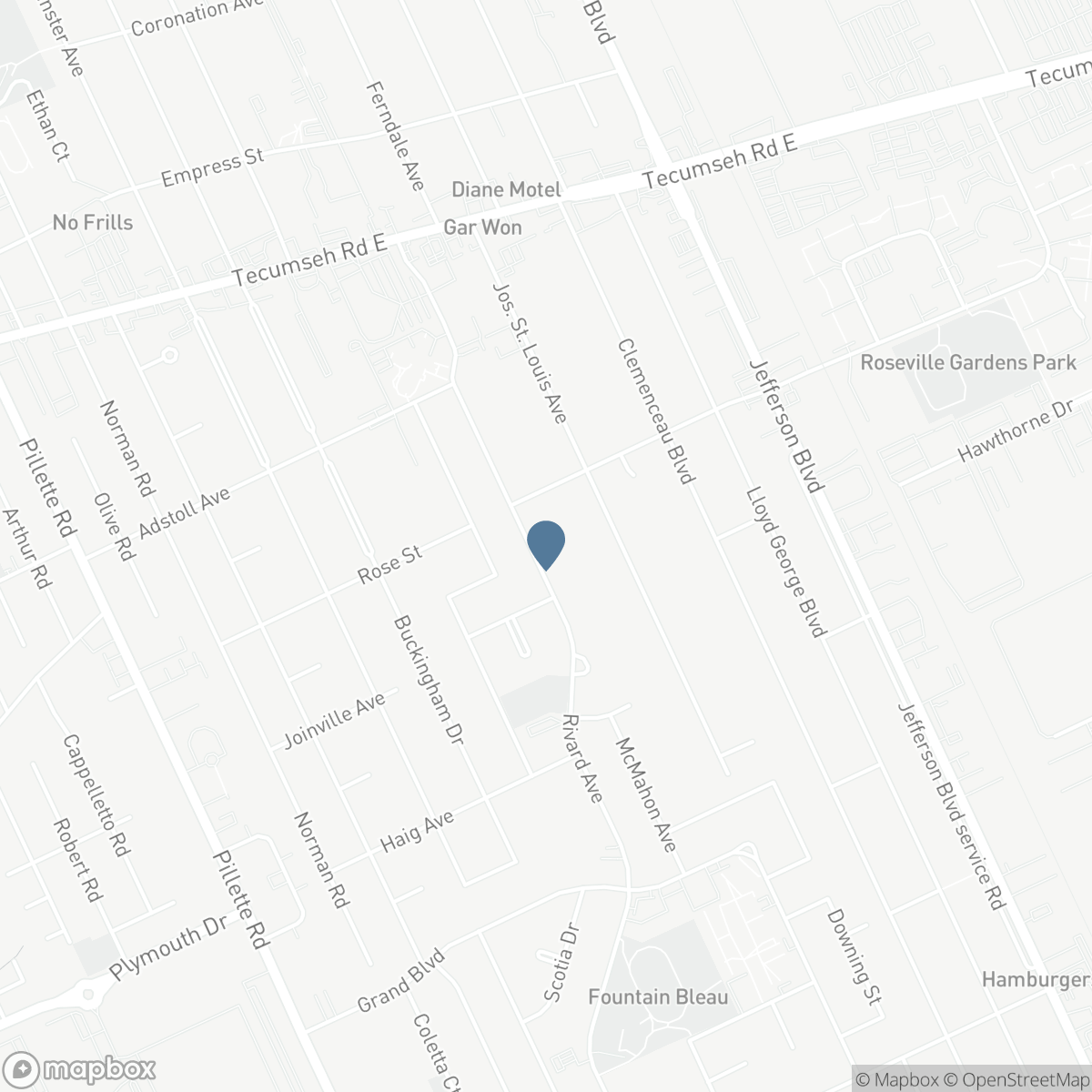 2650 RIVARD AVENUE, Windsor, Ontario N8T 2H5
